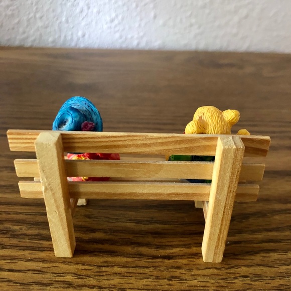 Set of Three Adorable Bear Figurines - Picture 6 of 9